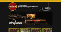 Desktop Screenshot of legendcigars.com